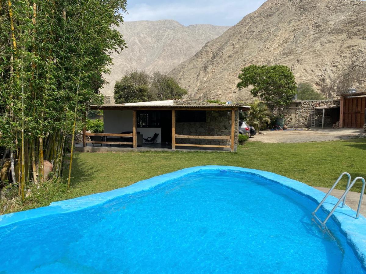 Las Cabanas De Incahuasi Lunahuana Bagian luar foto